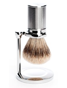 Mühle Stand for classic shaving brushes from MÜHLE, chrome-plated