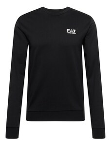 EA7 Emporio Armani Sweater majica crna / bijela