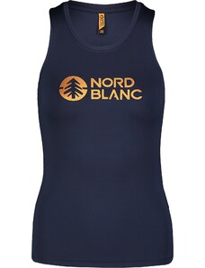 Nordblanc Plava ženska fitness majica bez rukava BALM