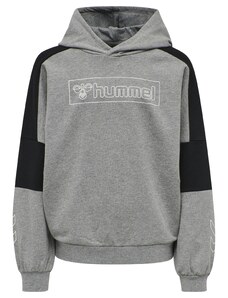 Hummel Sweater majica 'Boxline' siva / crna / bijela