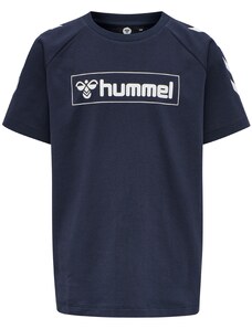 Hummel Tehnička sportska majica tamno plava / bijela