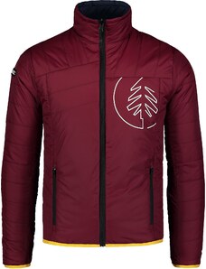 Nordblanc Tamno Crvena muška sportska jakna s dva lica NEON