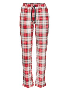 LASCANA Pidžama hlače crvena / bijela
