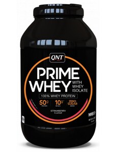 Proteinski prah QNT PRIME WHEY- 100 % Whey Isolate & Concentrate Blend 2 kg Strawberry mas0039