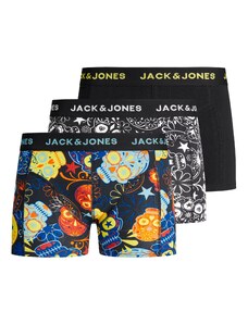 Jack & Jones Junior Gaće 'Sugar' mornarsko plava / miks boja / crna / bijela