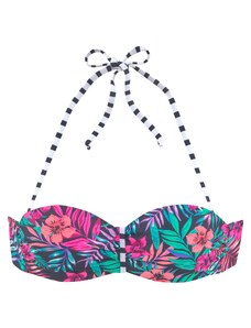 VENICE BEACH Bikini gornji dio noćno plava / zelena / ljubičasta / roza