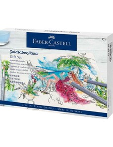 Faber-Castell Goldfaber Aqua akvarel bojice, poklon set, 18/1