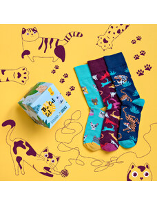 Banana Socks Unisex's Socks Set The Cat Set