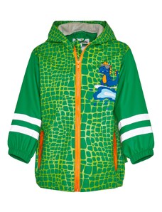 PLAYSHOES Tehnička jakna 'Dino' zelena / miks boja