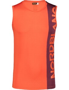 Nordblanc Narandžasta muška fitness majica bez rukava THEWS