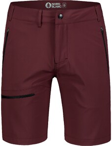 Nordblanc Tamno Crvene muške lagane outdoor kratke hlače EASY-GOING