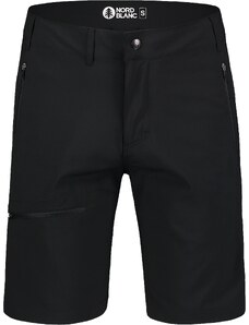 Nordblanc Crne muške lagane outdoor kratke hlače EASY-GOING