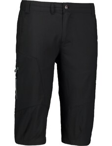 Nordblanc Crne muške lagane outdoor kratke hlače POINT