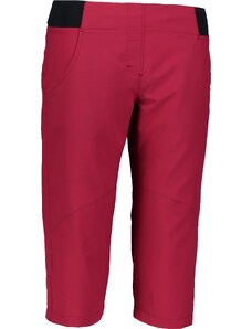 Nordblanc Tamno Crvene ženske ultra lagane outdoor hlačice ABET