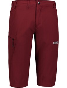 Nordblanc Tamno Crvene muške lagane outdoor kratke hlače PELLUCID