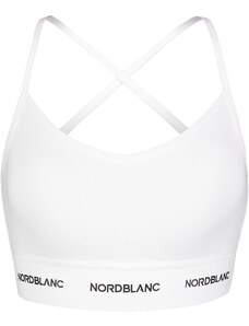 Nordblanc Bijeli ženski fitness grudnjak SPIRITUAL