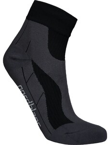 Nordblanc Crne kompresijske sportske čarape LUMP