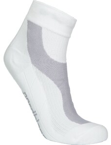 Nordblanc Bijele kompresijske sportske čarape LUMP