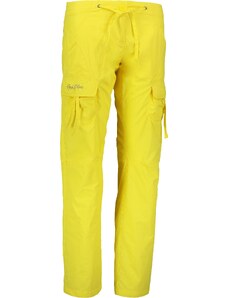 Nordblanc Žute ženske lagane kargo hlače FIND