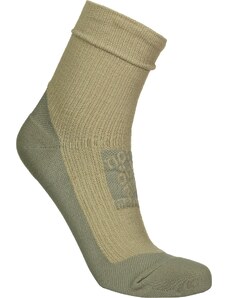 Nordblanc Bež kompresijske merino čarape BUMP