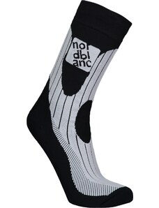 Nordblanc Crne kompresijske sportske čarape DERIVE
