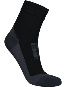 Nordblanc Crne kompresijske merino čarape BUMP