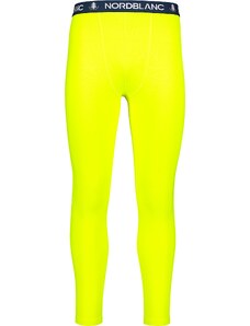 Nordblanc Žute muške zimske hlače za bazni sloj odjeće STARTLE