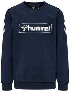 Hummel Sweater majica mornarsko plava / bijela