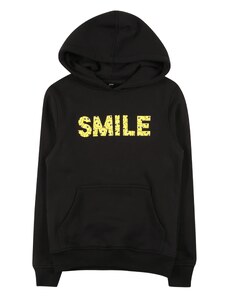Mister Tee Sweater majica 'Smile Hoody' žuta / crna