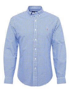 Polo Ralph Lauren Košulja plava / konjak / bijela