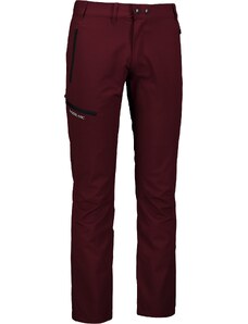 Nordblanc Tamno Crvene muške vodootporne outdoor hlače RELIEF