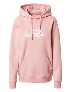 EINSTEIN & NEWTON Sweater majica 'Bad Monday' roza / bijela
