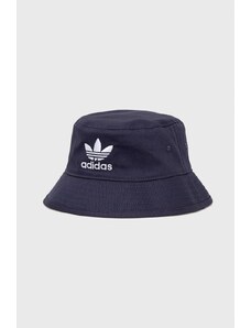 Šešir adidas Originals Adicolor Trefoil Bucket Hat boja: tamno plava, HD9710.M-SHANAV
