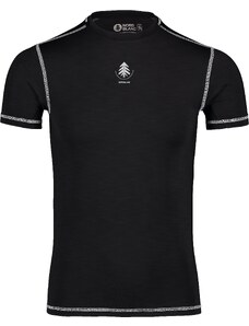 Nordblanc Crna muška laka majica osnovnog sloja odjeće MINGY