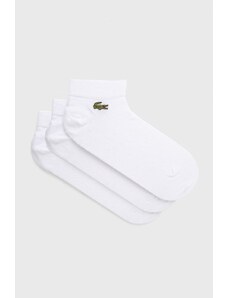 Čarape Lacoste za muškarce, boja: bijela, RA4183-5KC