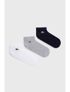Čarape Lacoste za muškarce, boja: siva, RA4183-5KC