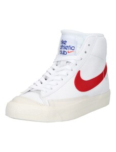Nike Sportswear Tenisice 'Blazer Mid 77' bež / kraljevsko plava / crvena / bijela