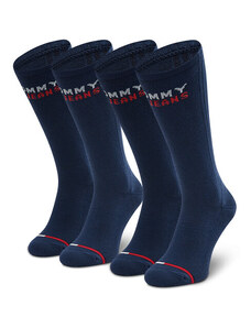 Set od 2 para unisex visokih čarapa Tommy Jeans