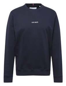 Les Deux Sweater majica 'Lens' mornarsko plava / bijela