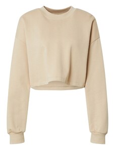 EDITED Sweater majica 'Geri ' svijetlosmeđa / svijetložuta