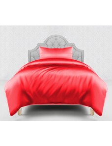 Silk Factory Svilena Posteljina - Jednostruki Krevet - Scarlet Crvena