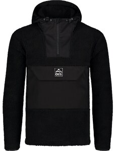 Nordblanc Crna muška sherpa jakna od flisa COURIER