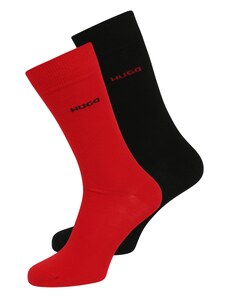 HUGO Red Čarape crvena / crna