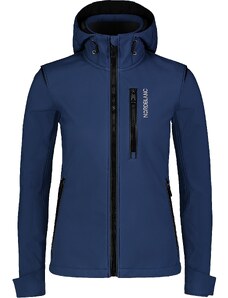 Nordblanc Plava ženska softshell jakna s runom BRILIANCE
