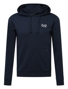 EA7 Emporio Armani Sweater majica noćno plava / bijela