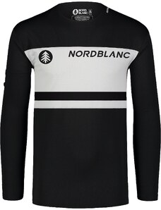 Nordblanc Crna muška funkcionalna biciklistička majica SOLITUDE