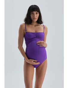Dagi Purple trudnički kupaći kostim