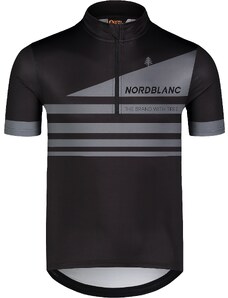 Nordblanc Crni muški biciklistički dres LOST