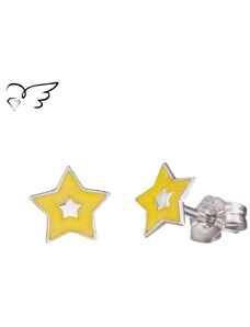 Naušnice za djevojčice Herzengel "zvijezda" HEE-03SHINE
