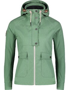Nordblanc Zelena ženska lagana softshell jakna LIGHT-HEARTED